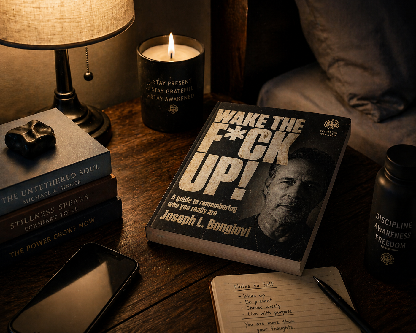 Make the Fight Up book cover, Joseph L. Bonigovi, inspirational hardcover with motivational quote