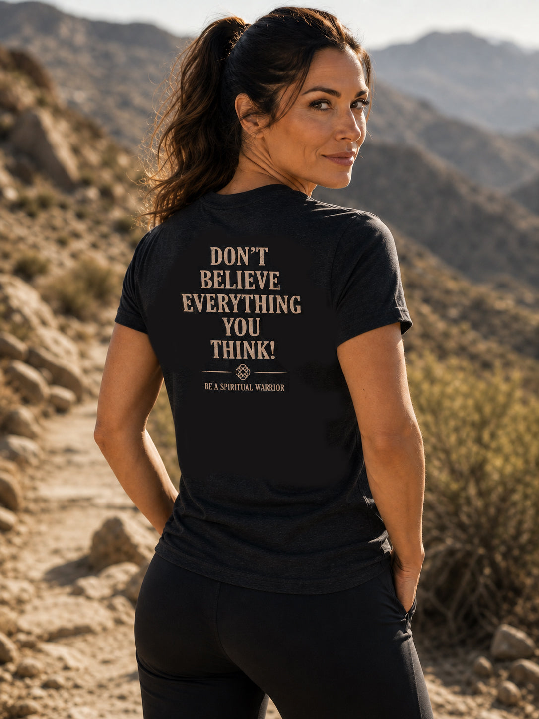 Don't Believe Everything Tee - Black