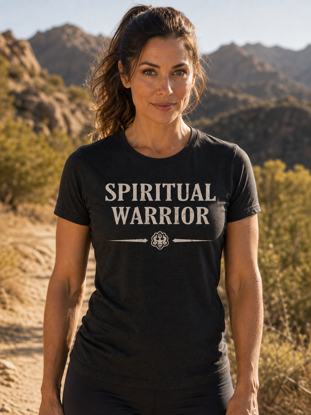 Spiritual Warrior Tee - Black