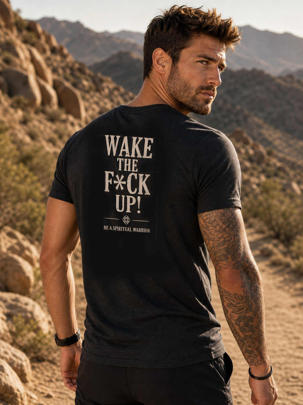 Wake the F*ck Up Tee - Black