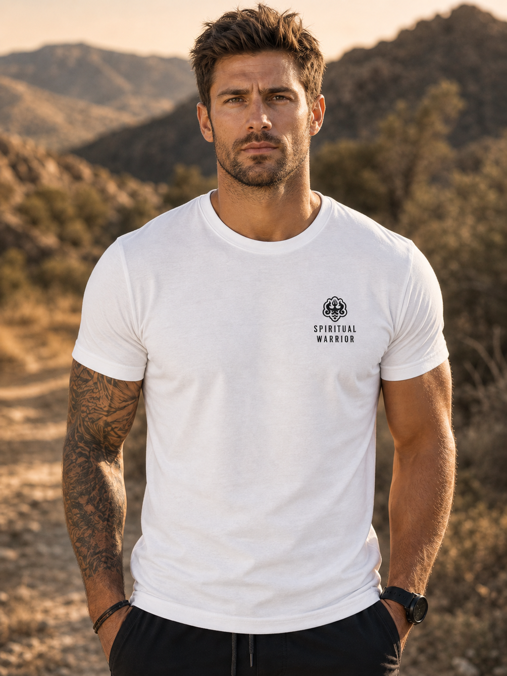 Don't Believe Everything Tee - White